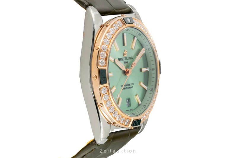 Breitling Chronomat steel / gold automatic women's watch U17356531L1P1 LP: 13850EUR [2603661]