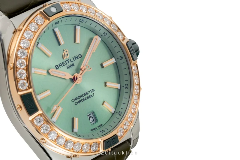 Breitling Chronomat steel / gold automatic women's watch U17356531L1P1 LP: 13850EUR [2603661]