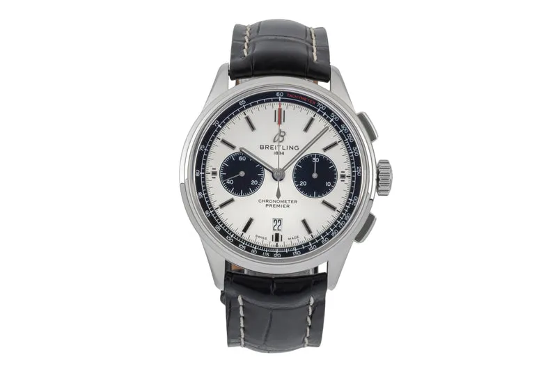 Breitling Premier chronograph steel automatic men's watch AB0118221G1X1 [2604253]