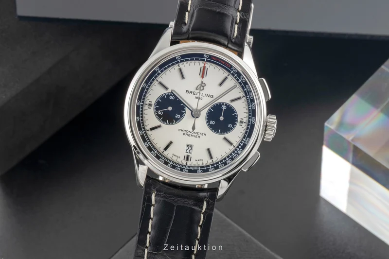 Breitling Premier chronograph steel automatic men's watch AB0118221G1X1 [2604253]