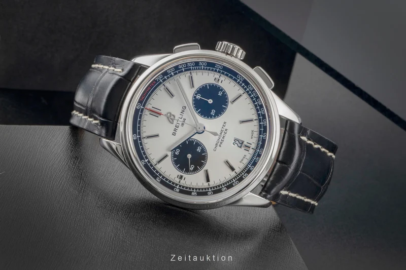 Breitling Premier chronograph steel automatic men's watch AB0118221G1X1 [2604253]
