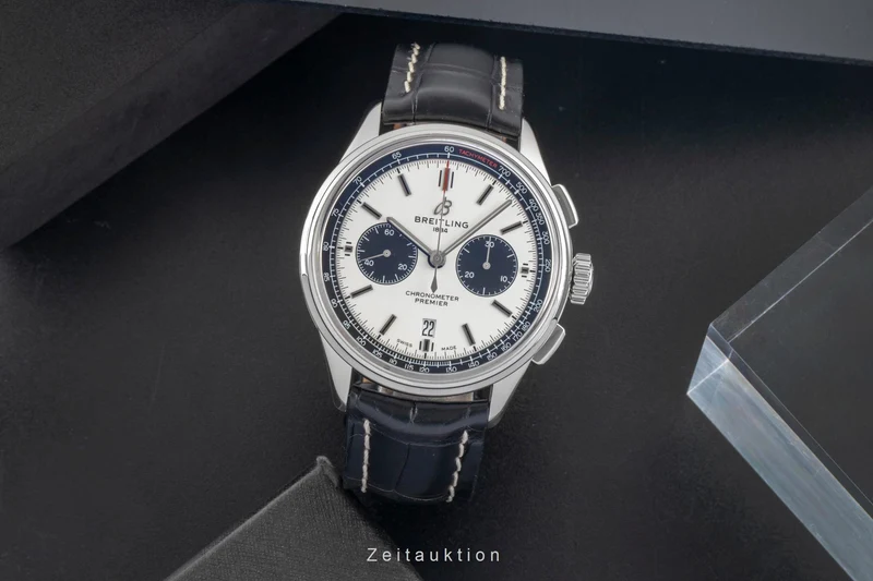 Breitling Premier chronograph steel automatic men's watch AB0118221G1X1 [2604253]
