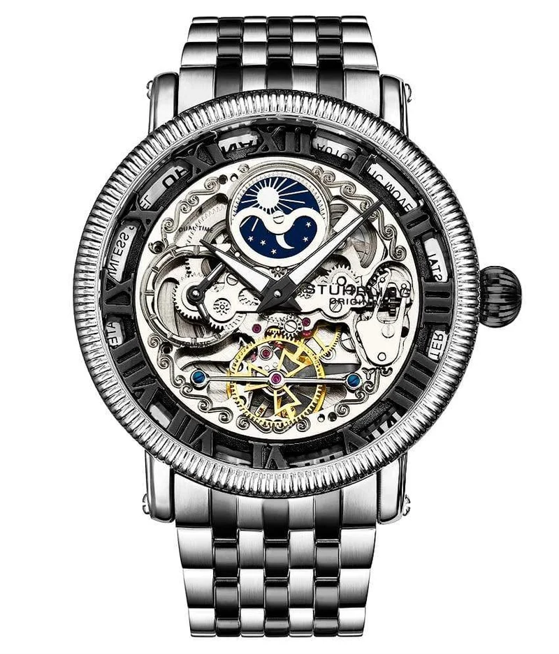 Stührling Special Reserve 411 Automatic 48mm Skeleton