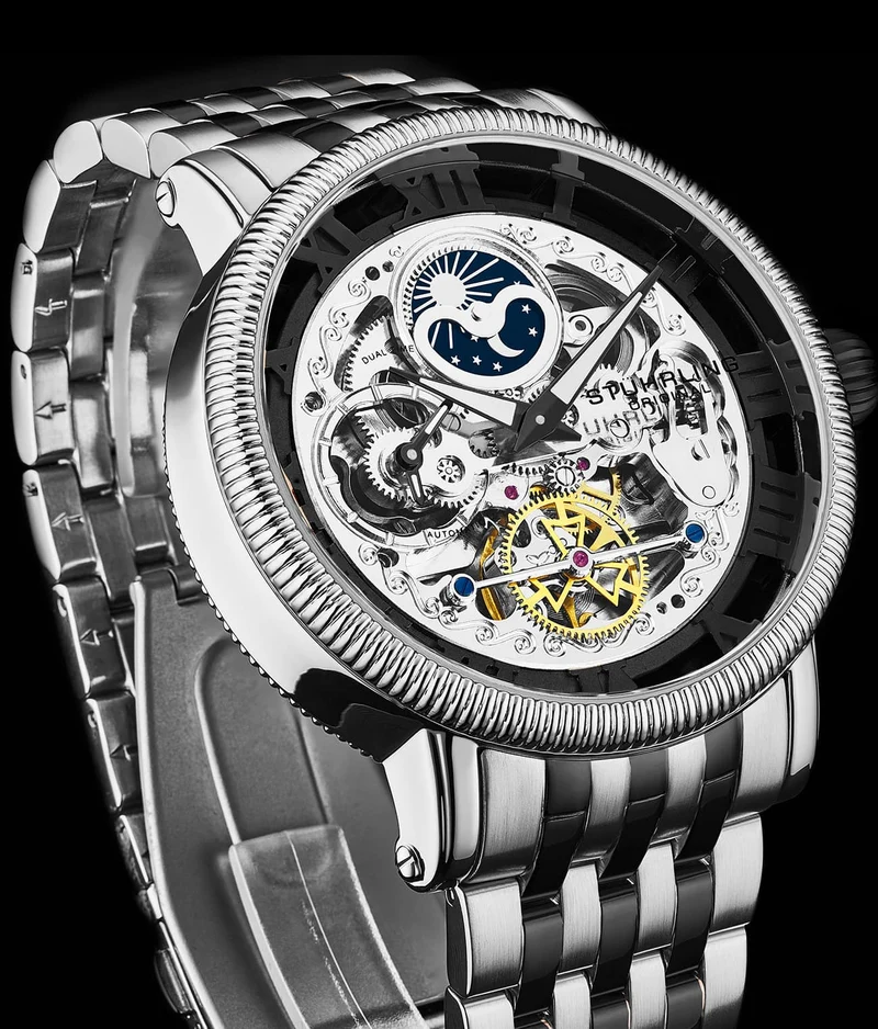 Stührling Special Reserve 411 Automatic 48mm Skeleton