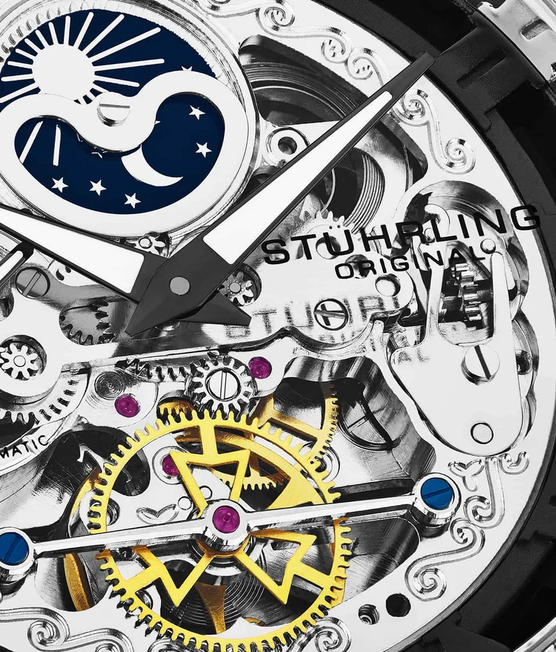 Stührling Special Reserve 411 Automatic 48mm Skeleton