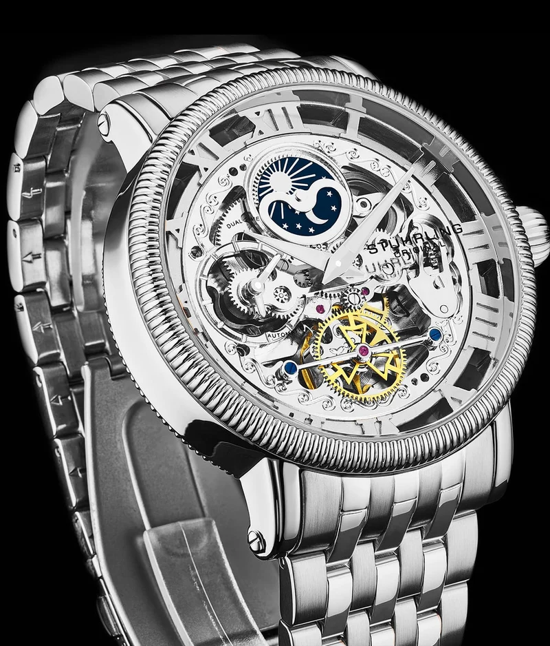 Stührling Special Reserve 411 Automatic 48mm Skeleton