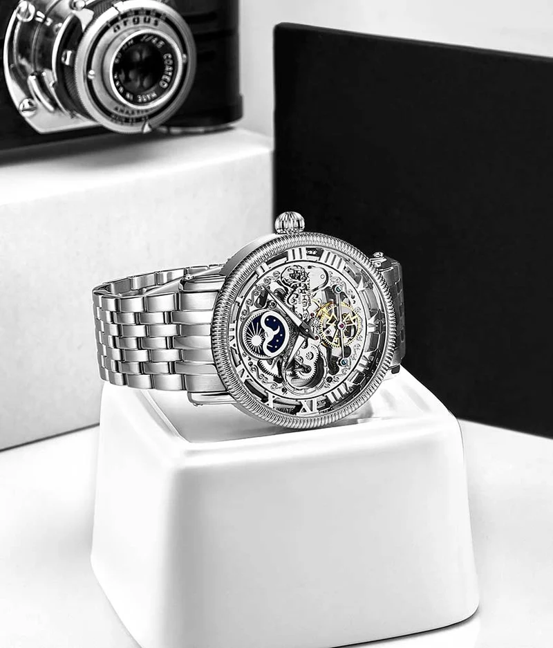 Stührling Special Reserve 411 Automatic 48mm Skeleton