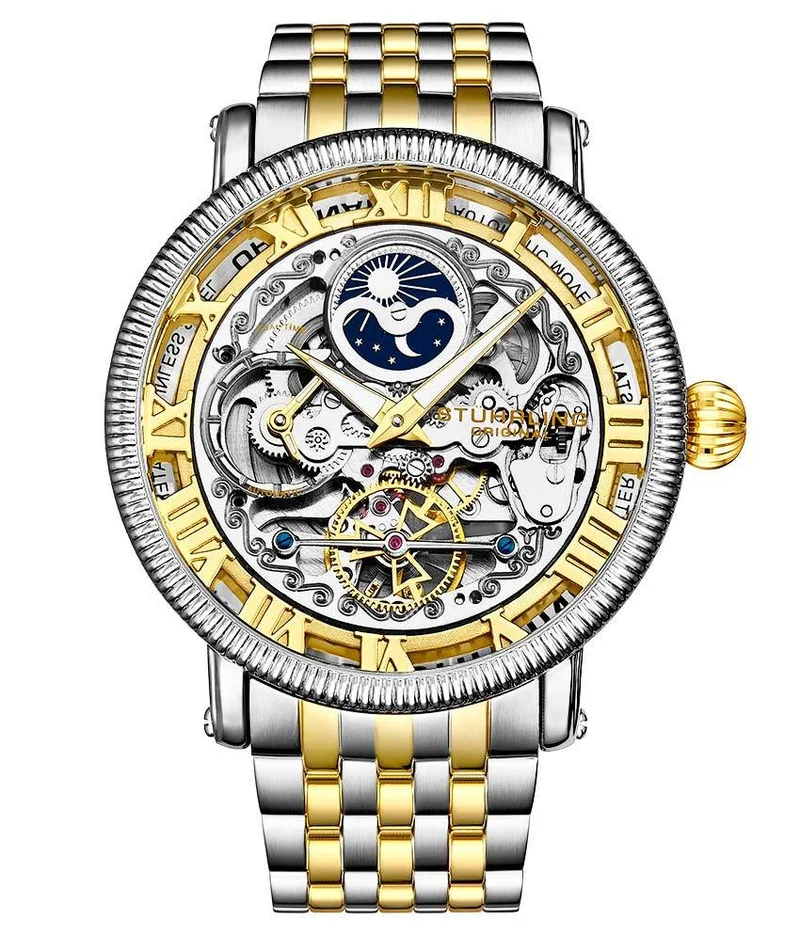 Stührling Special Reserve 411 Automatic 48mm Skeleton