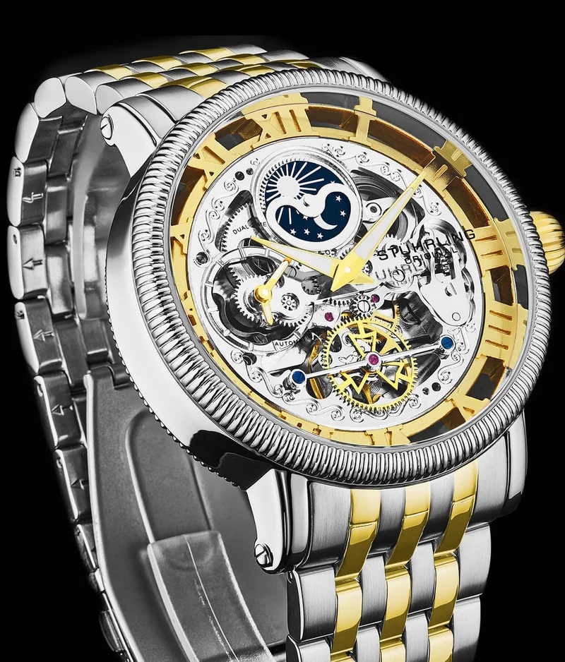 Stührling Special Reserve 411 Automatic 48mm Skeleton