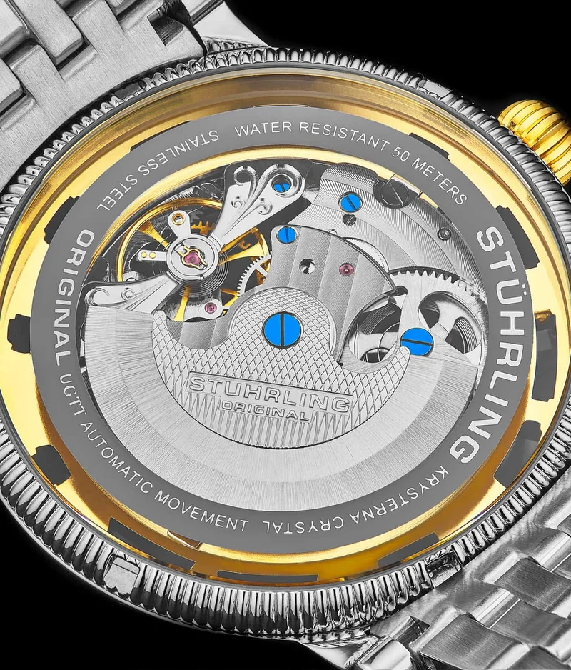 Stührling Special Reserve 411 Automatic 48mm Skeleton
