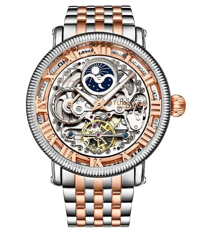 Stührling Special Reserve 411 Automatic 48mm Skeleton