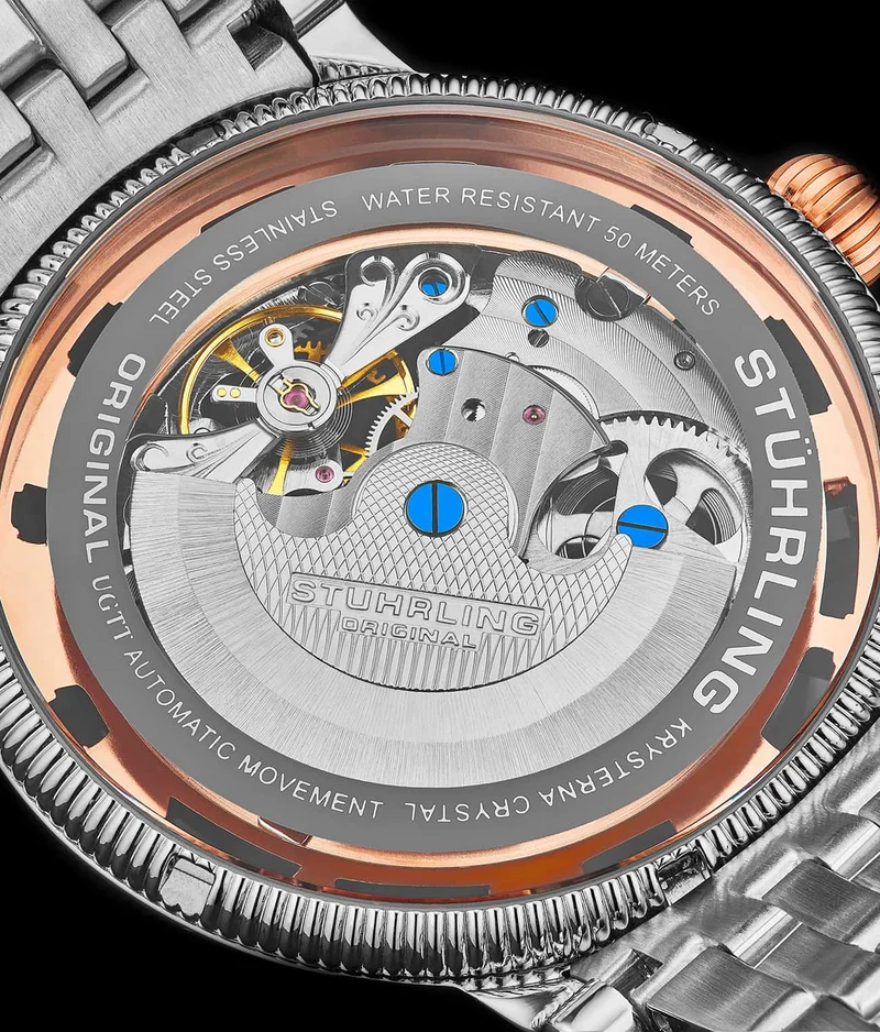 Stührling Special Reserve 411 Automatic 48mm Skeleton