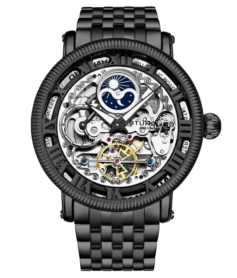Stührling Special Reserve 411 Automatic 48mm Skeleton