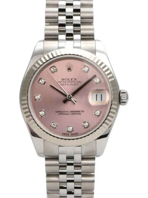 Rolex Datejust 31 Ref. 178274 Pink DIA Jubile-Band