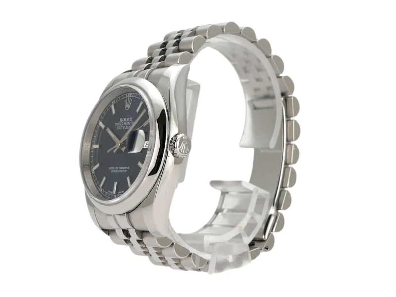 Rolex Datejust 36 116200 Blau Jubile-Band
