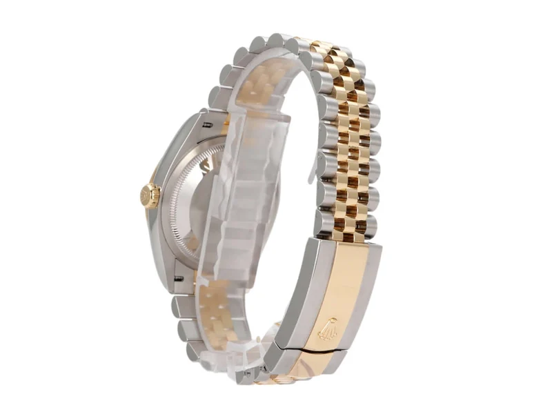 Rolex Datejust 36 Oystersteel Gelbgold 126233 Schiefergrau Römisch Jubile-Band