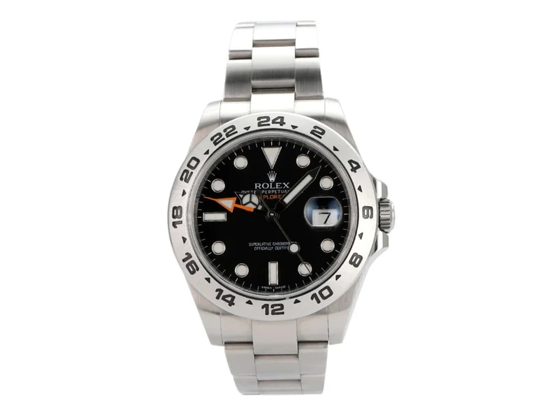 Rolex Explorer II 42 Edelstahl 216570 Schwarz