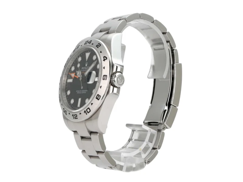 Rolex Explorer II 42 Edelstahl 216570 Schwarz