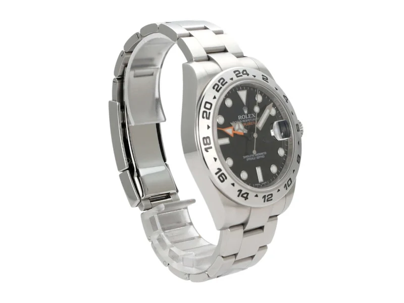 Rolex Explorer II 42 Edelstahl 216570 Schwarz