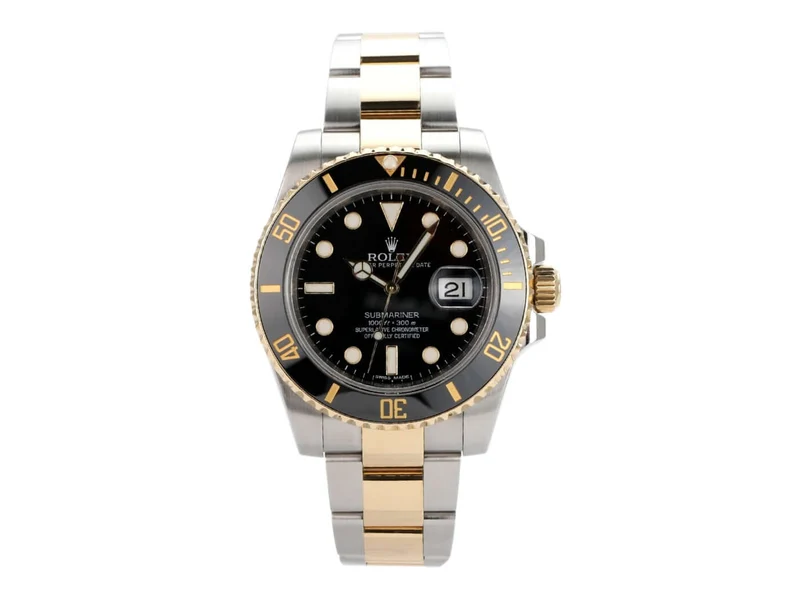 Rolex Submariner Date Edelstahl Gelbgold 116613LN