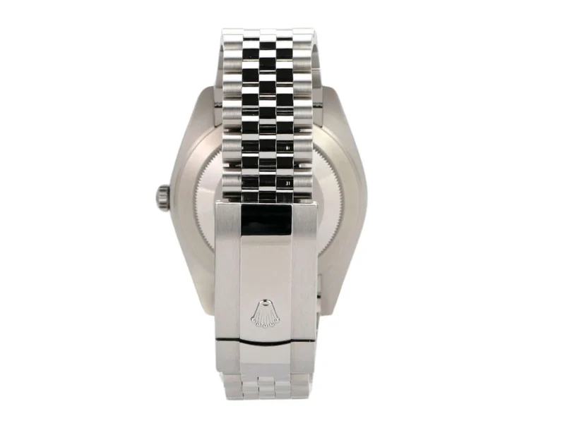 Rolex Datejust 41 Edelstahl Weißgold 126334 Silber Jubile-Band