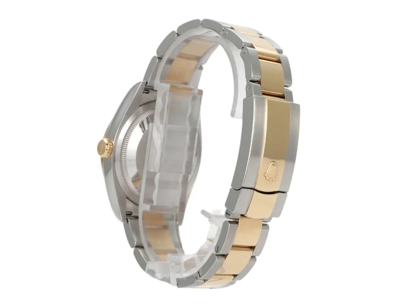 Rolex Datejust 36 Oystersteel Gelbgold 126233 Silber Römisch Diamant