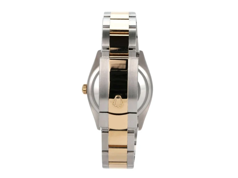 Rolex Datejust 36 Oystersteel Gelbgold 126233 Silber Römisch Diamant