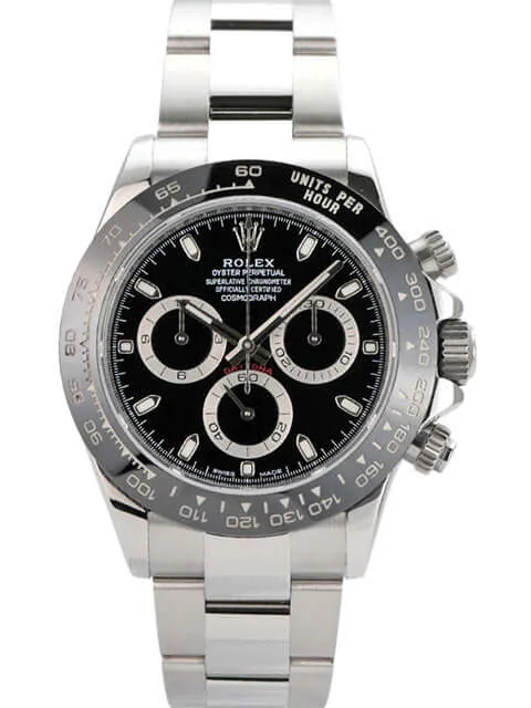 Rolex Daytona Edelstahl 116500LN Schwarz