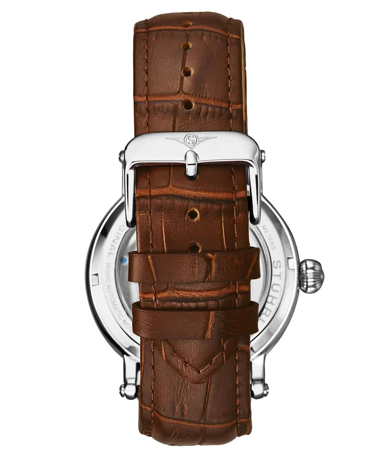 Stührling Macrocosm 4000 Automatic 43mm Skeleton with Dual Time