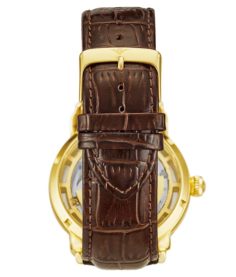Stührling Luciano 371A Automatic 46mm Skeleton