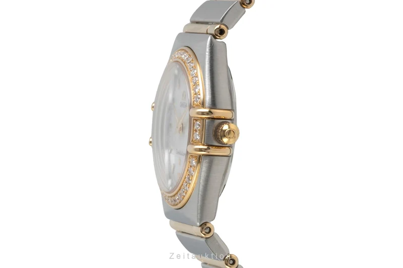 Omega Constellation steel / gold quartz women's watch 1277.70.00 [2604055]