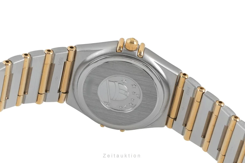 Omega Constellation steel / gold quartz women's watch 1277.70.00 [2604055]