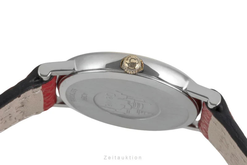 Omega De Ville gilt / steel quartz women's watch 596.2379 [2603901]