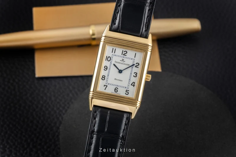 Jaeger LeCoultre Reverso 18 ct gold quartz women's watch 250.1.09 [2604161]