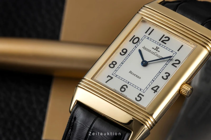 Jaeger LeCoultre Reverso 18 ct gold quartz women's watch 250.1.09 [2604161]