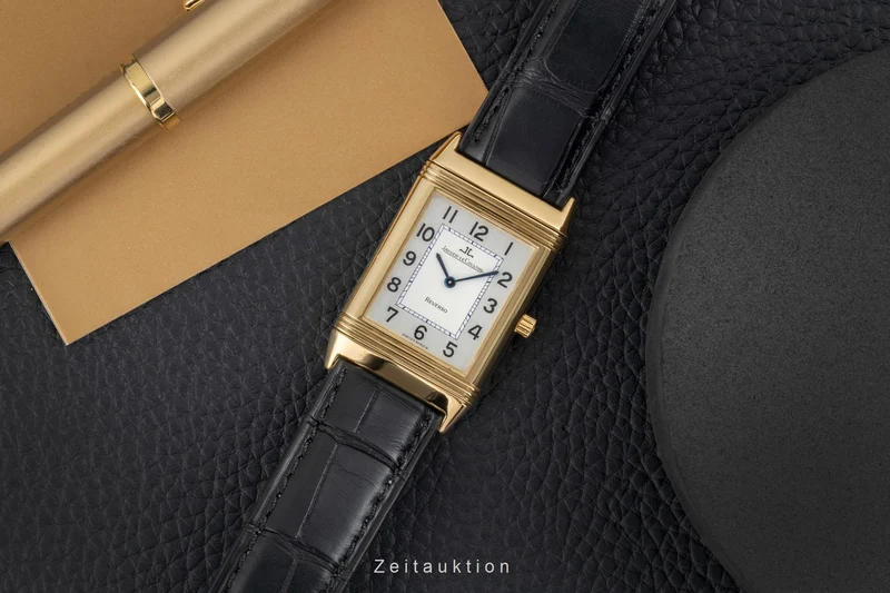 Jaeger LeCoultre Reverso 18 ct gold quartz women's watch 250.1.09 [2604161]