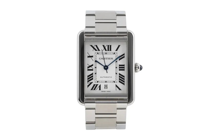 Cartier Tank steel automatic men's watch W5200028 [2603976]
