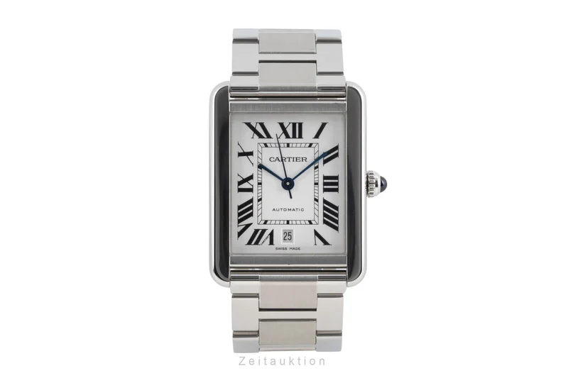 Cartier Tank steel automatic men's watch W5200028 [2603976]