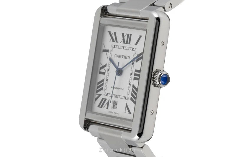 Cartier Tank steel automatic men's watch W5200028 [2603976]