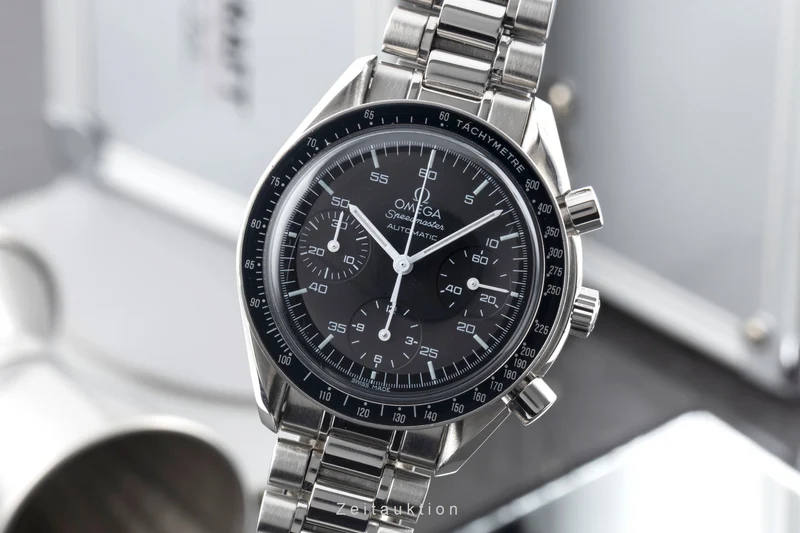 Omega Speedmaster chronograph steel automatic men's watch 3510.50.00 [2603763]