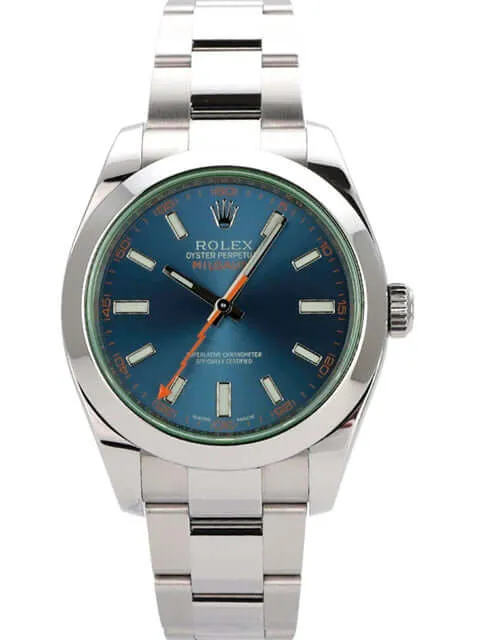 Rolex Oyster Perpetual Milgauss 116400GV Blue