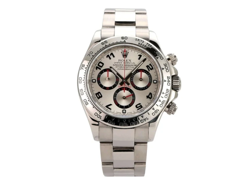 Rolex Cosmograph Daytona 116509 Weißgold Silber
