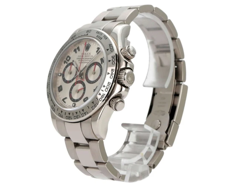 Rolex Cosmograph Daytona 116509 Weißgold Silber