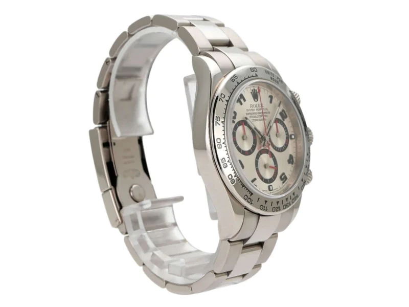Rolex Cosmograph Daytona 116509 Weißgold Silber