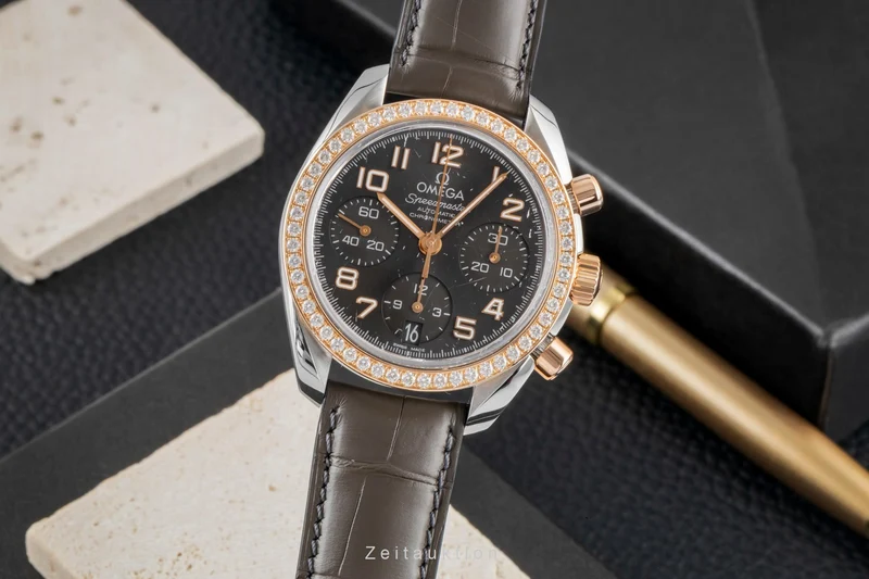 Omega Speedmaster chronograph steel / gold automatic unisex 324.28.38.40.06.001 [2603514]