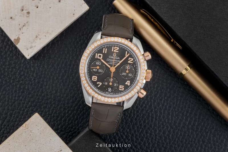 Omega Speedmaster chronograph steel / gold automatic unisex 324.28.38.40.06.001 [2603514]