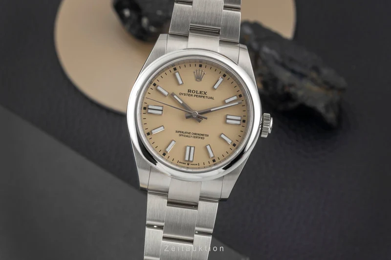 Rolex Oyster Perpetual steel automatic men's watch 134300 [2604391]