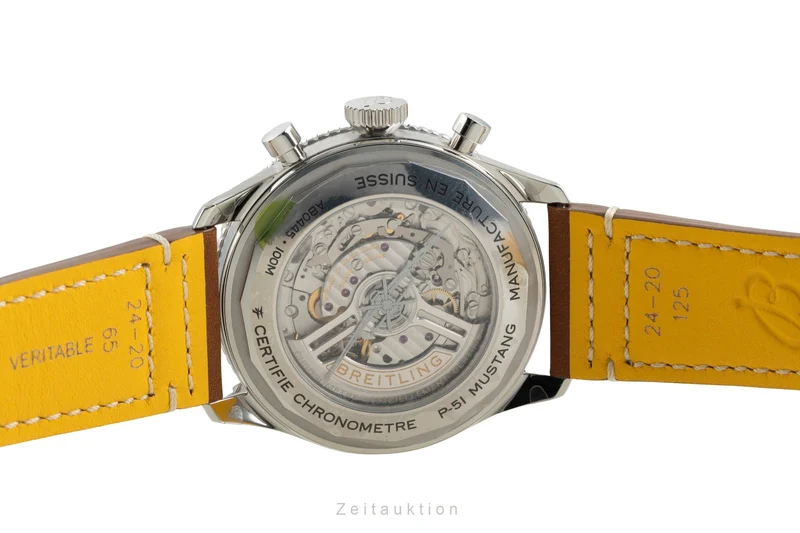 Breitling Super Avi chronograph steel automatic men's watch AB04453A1B1X1 LP: 11100EUR [2603678]