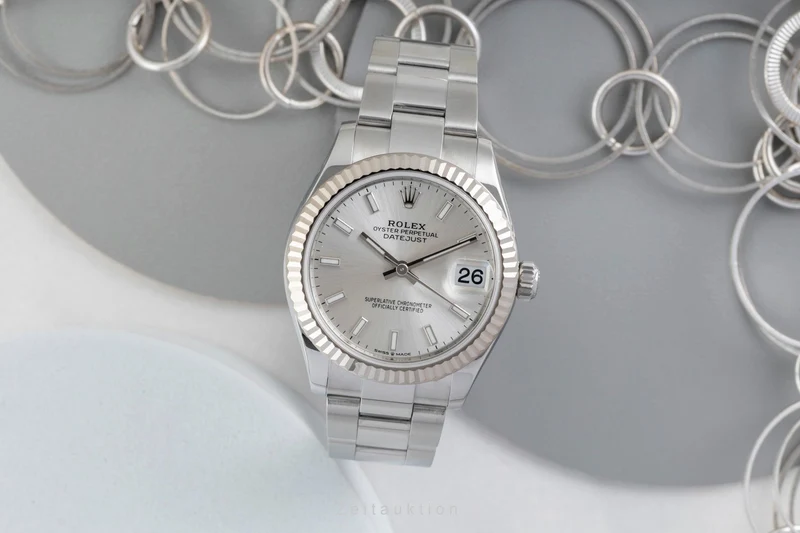 Rolex Datejust steel / white gold automatic women's watch 278274 [2604260]