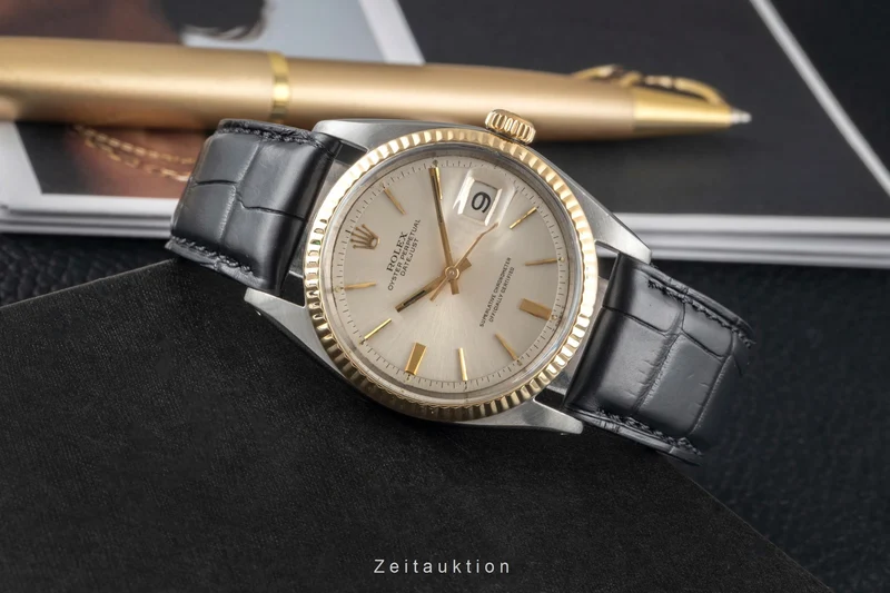 Rolex Datejust steel / gold automatic men's watch 1601 Vintage [2603271]